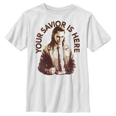 Marvel - Loki - Loki Your Savior Is Here - Enfant T-shirt