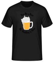 Buy Me A Beer My Wedding Is Near · Men&#039;s Basic T-Shirt