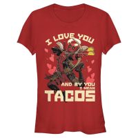 Marvel - Deadpool - Deadpool Taco Love - Valentine's Day - Women's T-Shirt - Red - Front