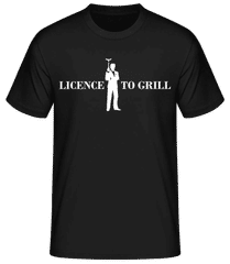Licence To Grill · Camiseta básica para hombre