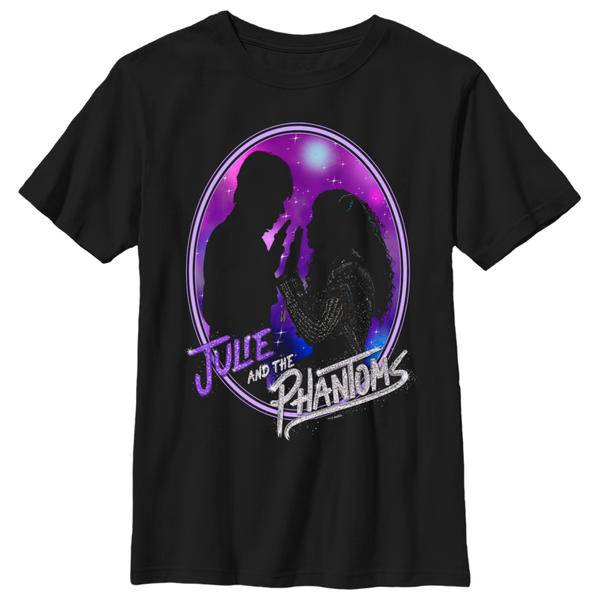 Aperçu: Netflix - Julie And The Phantoms - Julie Circle - Enfant T-shirt - Noir - Devant