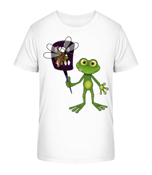 Grenouille Avec Une Tapette À Mouche · T-shirt bio Enfant Stanley Stella 2.0