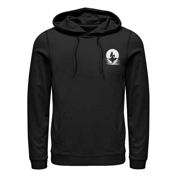Aperçu: Disney - Ariel La Petite Sirène - Malá mořská víla Mermaid Moon - Unisex Sweat à capuche - Noir - Devant
