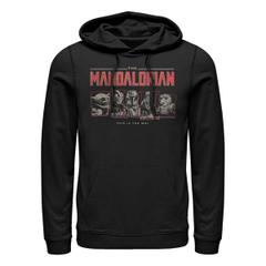 Star Wars - The Mandalorian - Gruppe Five Square - Unisex Hoodie