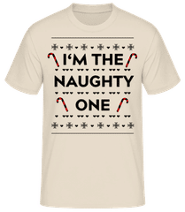 I'm The Naughty One · Männer Basic T-Shirt