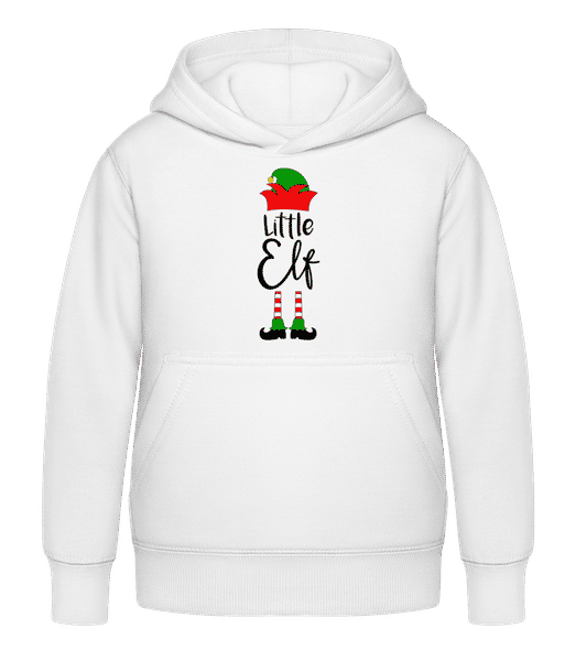 Aperçu: Little Elf - Sweat à capuche Enfant - Blanc - Devant