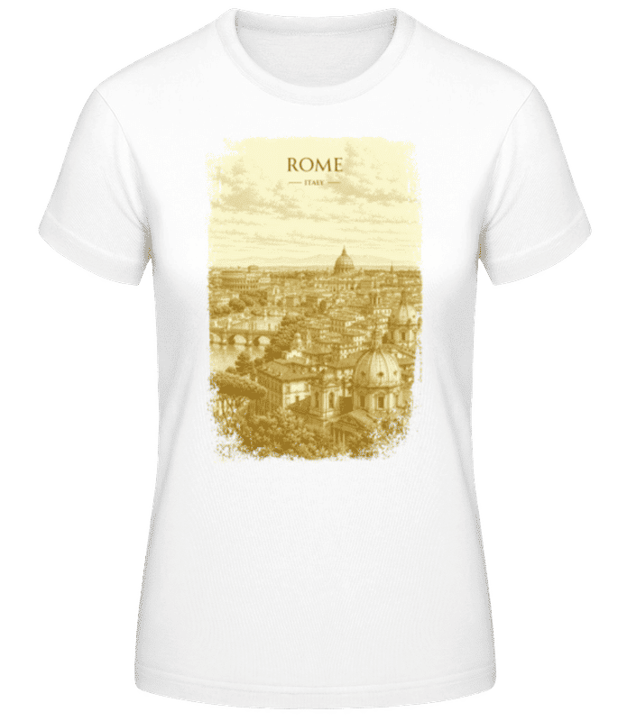 Preview: Rome Italy - Women's B&C T-Shirt - White - Front