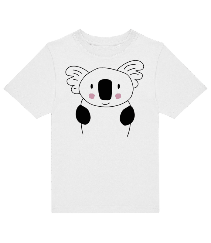 Aperçu: Koala Mignon - T-shirt homme B&C - Blanc - Devant