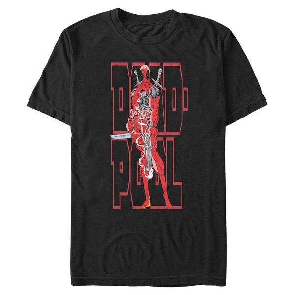 Aperçu: Marvel - Deadpool - Deadpool Issues - Homme T-shirt - Noir - Devant