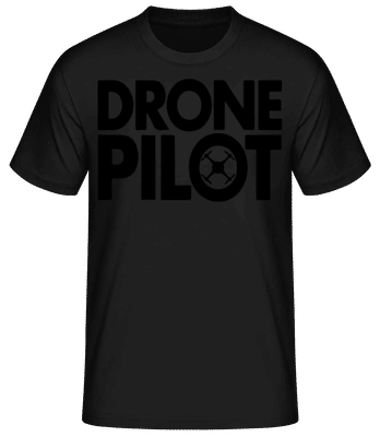 Drone Pilot - Men's B&C T-Shirt - Black - Front