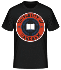 University Of Sarcasm · T-shirt standard Homme