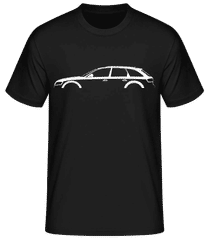 'Audi A4 Allroad (B8)' Silhouette · Pánské basic tričko