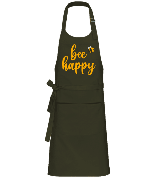 Aperçu: Bee Happy - Tablier professionnel - Olive - Devant