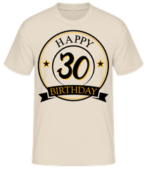 Všetko najlepšie k narodeninám 30 · Pánske basic tričko