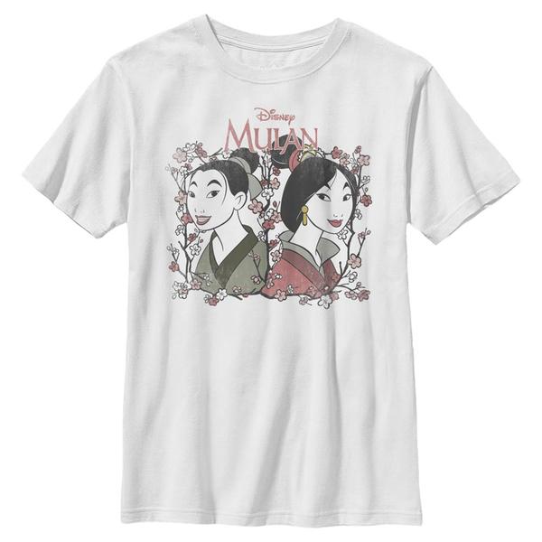 Disney - Mulan - Mulan Reflection - Enfant T-shirt - Blanc - Devant