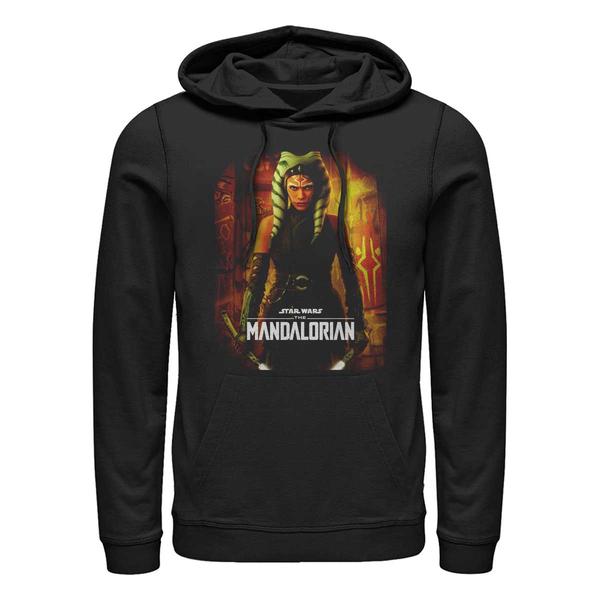 Aperçu: Star Wars - The Mandalorian - Ahsoka Poster - Unisex Sweat à capuche - Noir - Devant