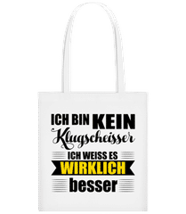Ich Bin Kein Klugscheisser · Stofftasche