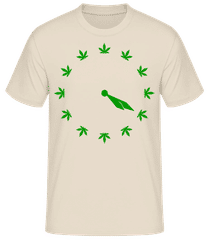Cannabis 420 Uhr · Männer Basic T-Shirt