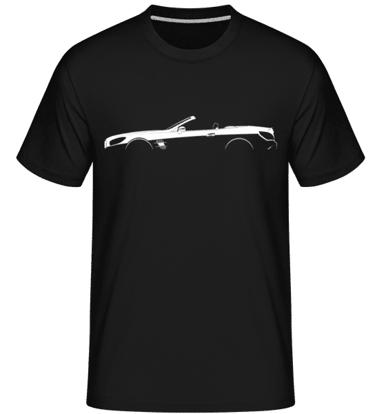Aperçu: 'Mercedes SL R231' Silhouette -  T-Shirt Shirtinator homme - Noir - Devant