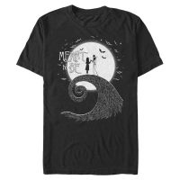 Disney Classics - L'étrange Noël de monsieur Jack - Jack & Sally Meant To Be - Halloween - Homme T-shirt - Noir - Devant