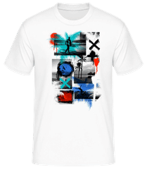 Surfing And Graffiti · Men's Basic T-Shirt