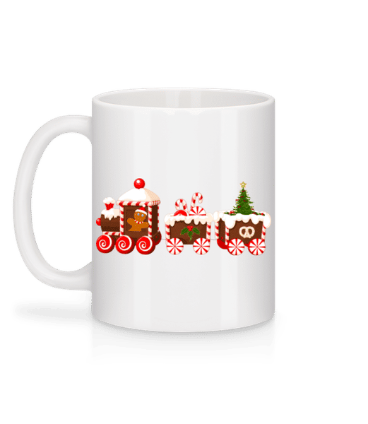 Vorschau: Lebkuchen Zug - Tasse - Weiß - Hinten