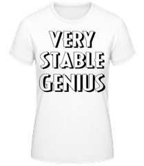 Very Stable Genius · Camiseta básica de mujer