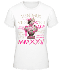 Abi Venimus Vidi Vici Rot · Frauen Basic T-Shirt