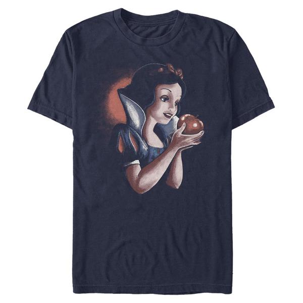 Aperçu: Disney - Princesses Disney - Snow White Deep Stare - Homme T-shirt - Bleu marine - Devant