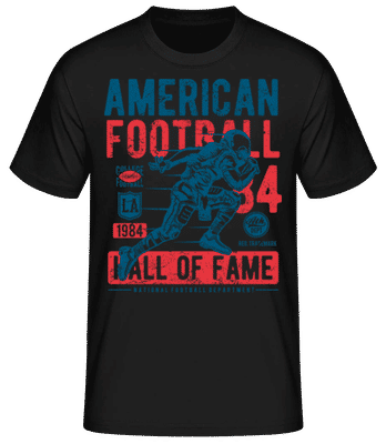 American Football Vintage - Pánské basic tričko - Černá - Napřed