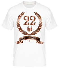 22 Jahre Bronzene Hochzeit · Männer Basic T-Shirt