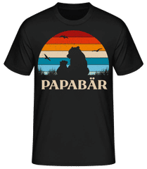 Papabär Sonnenuntergang · Männer Basic T-Shirt