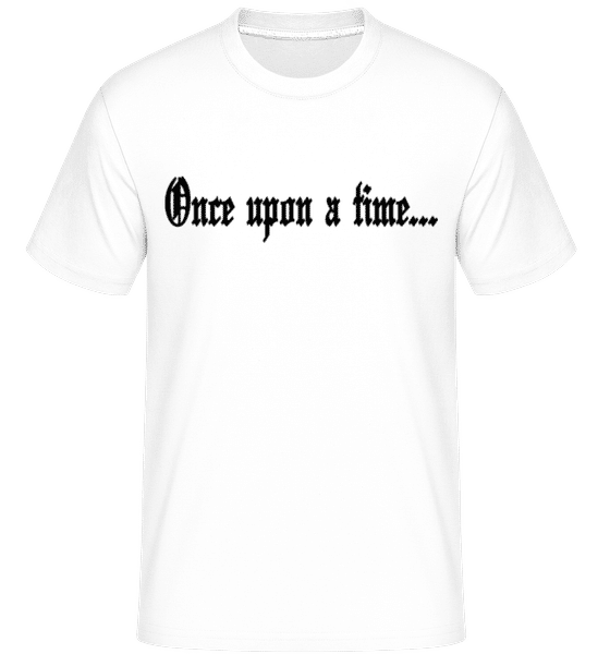 Aperçu: Once Upon A Time -  T-Shirt Shirtinator homme - Blanc - Devant