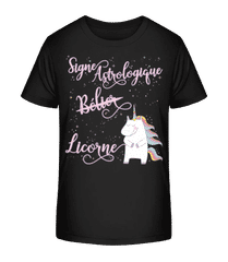 Signe Astrologique Licorne Bélier · T-shirt bio Enfant Stanley Stella 2.0