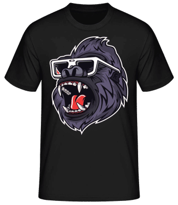 Gorilla - T-shirt standard Homme - Noir - Devant