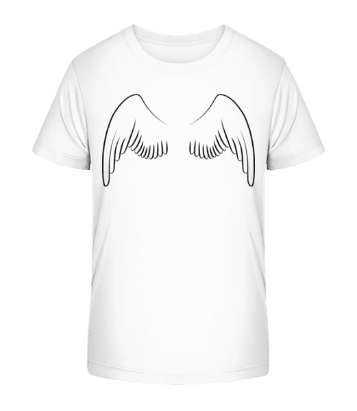 Aperçu: Ange Aile - T-shirt bio Enfant Stanley Stella 2.0 - Blanc - Devant