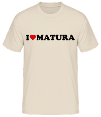I Love Matura · Männer Basic T-Shirt