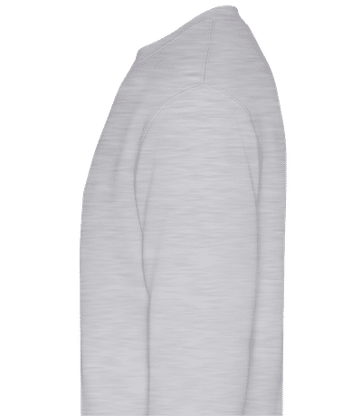 The Grinch - Le Grinch - Graphique couronne de Noël - Noël - Unisex Sweatshirt - Gris chiné - Gauche