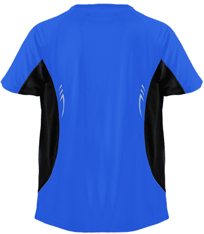 Men's Jersey - Royal Blue / Black - Back