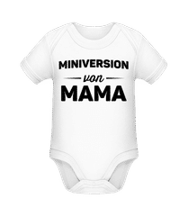 Miniversion Von Mama · Baby Bio Strampler