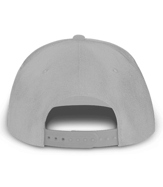 Aperçu: 'Zündapp RS 50 Super' Silhouette - Casquette snapback - Gris - Derrière