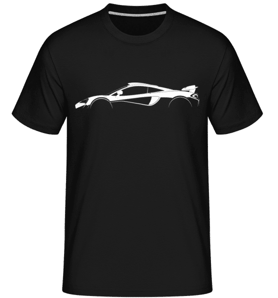Preview: 'McLaren 620R' Silhouette - Shirtinator Men's T-Shirt - Black - Front