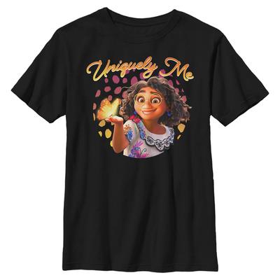 Disney - Encanto - Mirabel Uniquely me - Enfant T-shirt - Noir - Devant