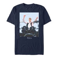 Netflix - Julie And The Phantoms - Alex Drumming - Men's T-Shirt - Navy - Front
