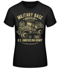American Army Jeep · Frauen Basic T-Shirt