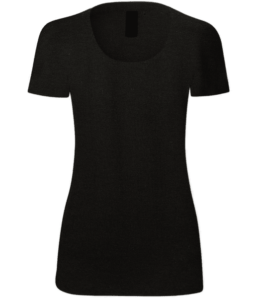 Vorschau: Merino Frauen T-Shirt - Schwarz - Vorne
