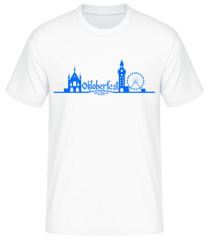 Preview: Munich Oktoberfest - Men's Basic T-Shirt - White - Front