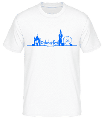 Munich Oktoberfest - Men's Basic T-Shirt - White - Front