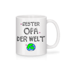Bester Opa Der Welt - Tasse - Weiß - Vorne