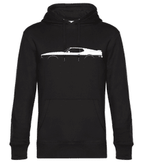 'Ford Mustang Mach 1 (1971)' Silhouette · Men’s Standard Hoodie